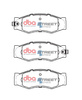 Klocki hamulcowe przednie DBA Brake Pads Street Series Ceramic - DB382SS