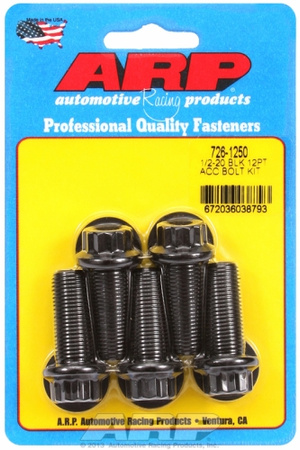 Śruby ARP Bolt Kit 1/2-20 x 1.250 Black Oxide 12PT
