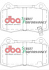 Bremsbeläge vorne DBA Brake Pads Street Performance Hawk HB545x.564 - DB1520SP HONDA Integra Not UK DC5 NISSAN 350Z Skyline V35 V35 Stagea C34