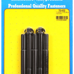 Śruby ARP "7/16""-20 x 4.000 hex black oxide bolts" (5pcs)