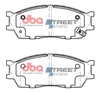 DBA Brake Pads Utcai sorozat első fékbetétek Kerámia - DB1805SS KIA Mentor Rio DC Shuma