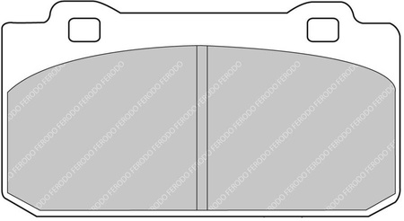 Ferodo Racing DS3000 brake pad front FCP441R ALFA ROMEO 33 Arna NISSAN Cherry Europe Europe