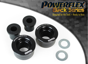Front Wishbone Rear Bush, Aluminium Outer (Concentric) Powerflex Polyurethane Bush Black Series BMW 3 Series E30 inc M3 (1982 - 1991) PFF5-5301BLK