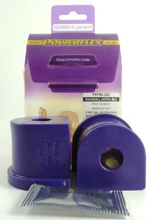 Powerflex poliuretano įvorė Vauxhall / Opel ASTRA MODELS - Astra MK2 - Kadett E (1985-1991) PFF80-302 Diagrama Nr: 2