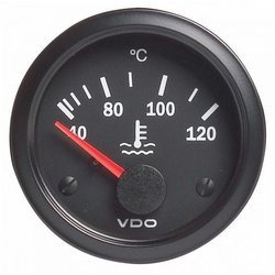 VDO VISION vandens temperatūros Gauge