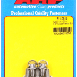ARP "1/4""-20 x 0.515 12pt SS bolts" (5pcs)