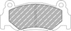 Ferodo Racing DS2500 priekinės stabdžių kaladėlės FRP3122H CHEVROLET Cruze 1.8 LT J300 