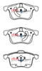 Brake Pads Street Series Ceramic universal - DB1762SS