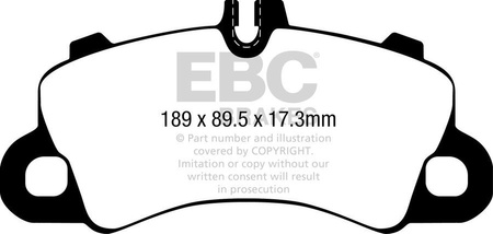 DP52379NDX - Ein Satz Bremsbeläge serie BLUESTUFF NDX EBC Brakes