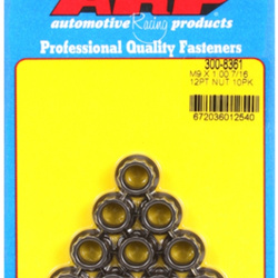 ARP M9 x 1.00 12pt nut kit (10pcs)