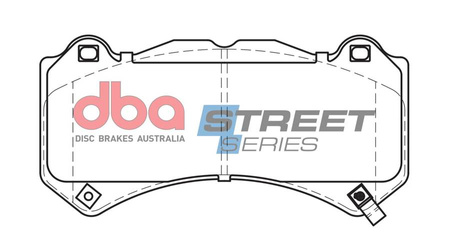 Brake Pads Street Series Ceramic front - DB2375SS CADILLAC ATS-V CTS-V CHEVROLET Camaro 5th Gen Corvette C7 Grand Sport Z06 DODGE USA Challenger SRT Hellcat Charger JEEP Cherokee