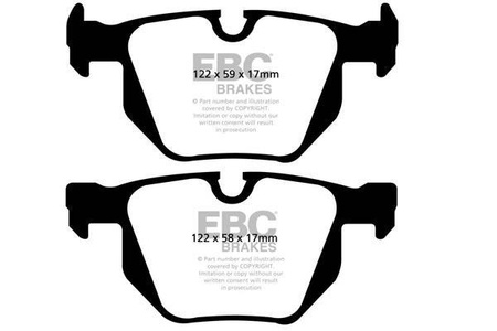 DP51494NDX - Ein Satz Bremsbeläge serie BLUESTUFF NDX EBC Brakes