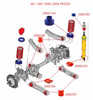 Zestaw zawieszenia przedniego - MPBS: 2900702 Jeep Grand Cherokee II WJ / WG,