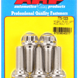 ARP Bolt Kit M12 X 1.75 X 35 SS 12PT