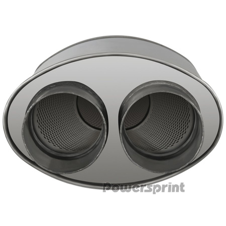 Uniwersalny tłumik owalny X Powersprint HF-35