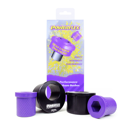 Első keresztlHUNőkaros hátsó persely, görgős eltolás Powerflex poliuretán szilent Road Series BMW 3 Series E46 (1999 - 2006) E46 Coupe / Conv / Sedan / Touring PFF5-5601G