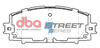 DBA Brake Pads Utcai sorozat első fékbetétek Kerámia - DB1820SS