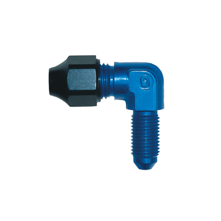 Goodridge HL843 male long 90° end for rigid cables