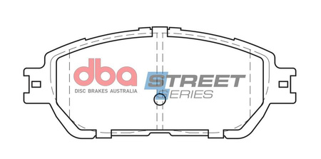 Brake Pads Street Series Ceramic universal - DB1490SS