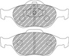 Klock hamulcowe Ferodo Racing DS3000 przednie FCP1394R FORD Courier Fiesta 4 5 Fusion Puma Street Ka MAZDA 2 TOYOTA Yaris