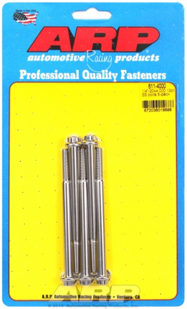 ARP "1/4""-20 x 4.000 12pt SS bolts" (5pcs)