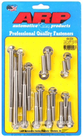 Śruby ARP  Ford 289-302 SS hex iron WP and front cover bolt kit