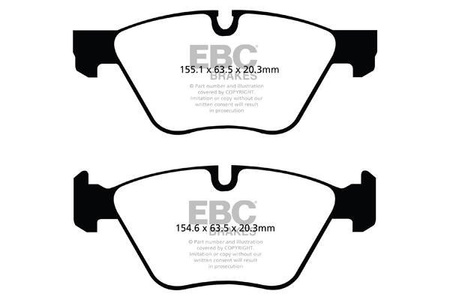 DP52077NDX - EBC Brakes BLUESTUFF NDX sorozatú fékbetét készlet