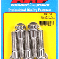 ARP "7/16""-14 X 1.750 12pt 1/2 wrenching SS bolts" (5pcs)