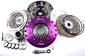 Xtreme Performance Toyota Supra Mk3 - 230mm Organic Twin Plate Clutch Kit Incl Flywheel & CSC 1200Nm