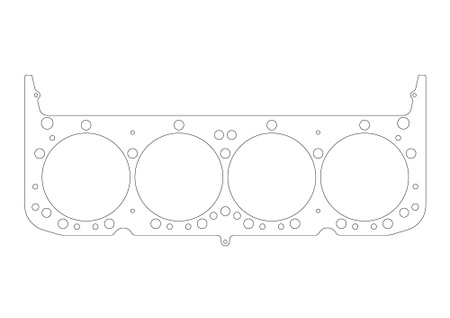Athena Zylinderkopfdichtung SB CHEV 55-91 D.106 TH.1MM/NO STEAM HOLES