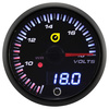 Wskaźnik napięcia VOLT Auto Gauge - WARNING LED