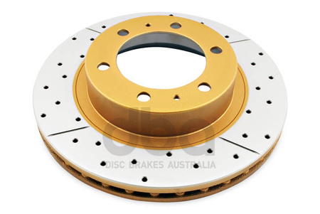 DBA disc brake Street Series - X-GOLD front - DBA2716X TOYOTA FJ Cruiser Fortuner AN50 Hi-Lux Double Cab AHT GUN MRO Extra Single VSC KUN26
