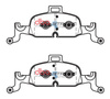 DBA Brake Pads Utcai sorozat első fékbetétek Kerámia - DB15060SS AUDI A4 Allroad quattro Mk2 B9 A5 Cabriolet A6 C8 Avant A7 4G9 Q5 FY
