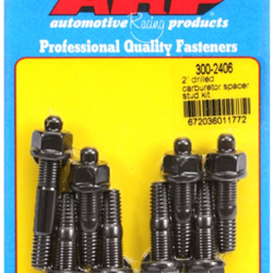 ARP "2"" drilled carburetor spacer stud kit"