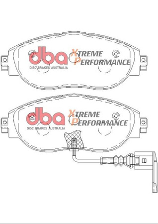 Brake Pads Xtreme Performance ECE R90 certified Hawk HB779x.740 rear - DB8849XP AUDI Q3 quattro F3 S3 8V TT 8S TTS CUPRA Ateca SEAT Alhambra 7N Leon 5F Tarraco SKODA Kodiaq Octavia 5E Superb 3T 3V VOLKSWAGEN Arteon CC Golf Mk7 Clubsport S Performance