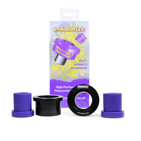 Front Wishbone Rear Bush, Aluminium Outer Powerflex Polyurethane Bush Road Series BMW 3 Series E46 (1999 - 2006) E46 Coupe / Conv / Sedan / Touring PFF5-5601-60