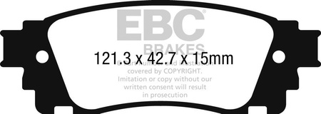 DPX2262 -EBC Brakes ULTIMAX2 sorozatú fékbetét készlet