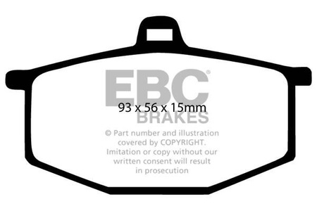 DP284 - Zestaw klocków hamulcowych seria ULTIMAX2 EBC Brakes