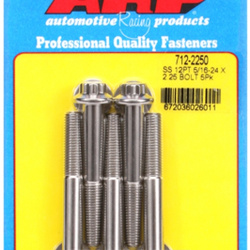 ARP "5/16""-24 x 2.250 12pt SS bolts" (5pcs)