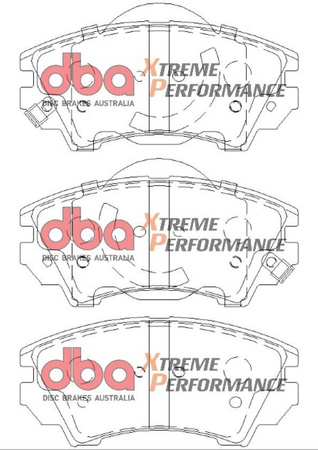 Bremsbeläge vorne DBA Brake Pads Xtreme Performance ECE R90 certified Hawk HB638x.702 - DB1925XP CHEVROLET Camaro 5th Gen Malibu OPEL Astra J GTC Cascada Insignia Zafira Tourer SAAB 9-5 VAUXHALL
