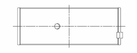 ACL Conrod Bearing Shell Ford YB Cosworth 0.25mm