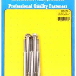 ARP "1/4""-20 x 3.750 hex SS bolts" (5pcs)