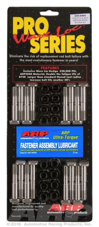 Összekötőrúd csavarok ARP 235-6404 ARP BB Chevy 8.1L M10 ARP2000 pro wave-loc rod bolt kit Chevrolet Big Block