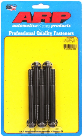 ARP "3/8""-24 x 3.750 hex black oxide bolts" (5pcs)