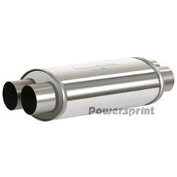 Powersprint HF-35 universal oval silencer