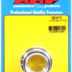 Śruby ARP -12 female O ring aluminum weld bung