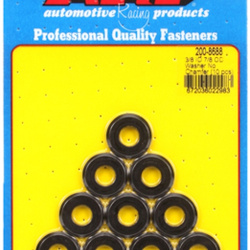 Śruby ARP  "3/8"ID 7/8"OD .150"TH (radiused) black washers"  (10pcs