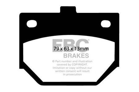 DP329 - Ein Satz Bremsbeläge serie ULTIMAX2 EBC Brakes