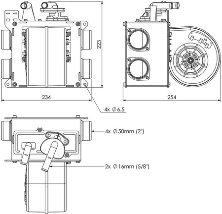 Rennheizung 5 kW