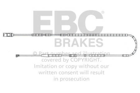 EFA145 - Bremsbelagverschleißsensor EBC Brakes